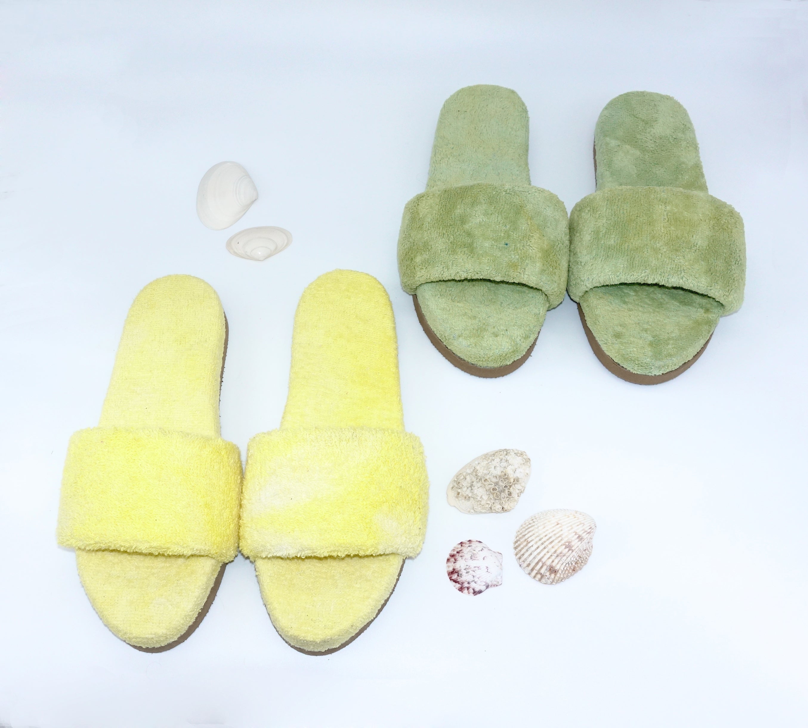 COLORANT X LARRY SHOES | TERRY SANDALS | BUTTER SIZE 7