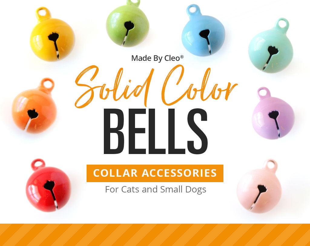 Decorative Pet Collar Jingle Bells - For Cat Collars ...