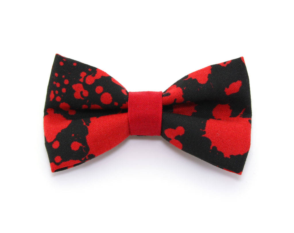 Vampire Bow Tie Cat Collar Set - "Dracula" - Horror Fan ...