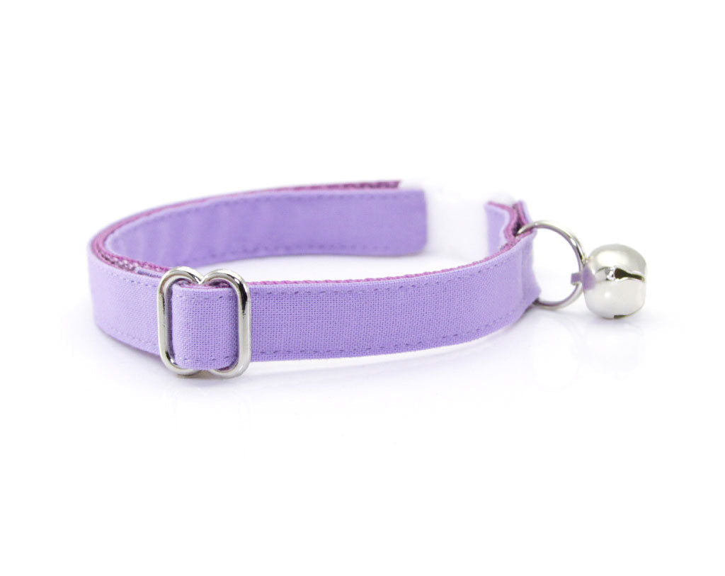 lilac cat collar