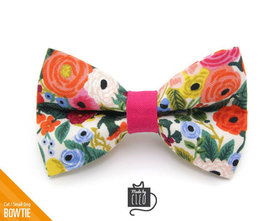 floral bow tie