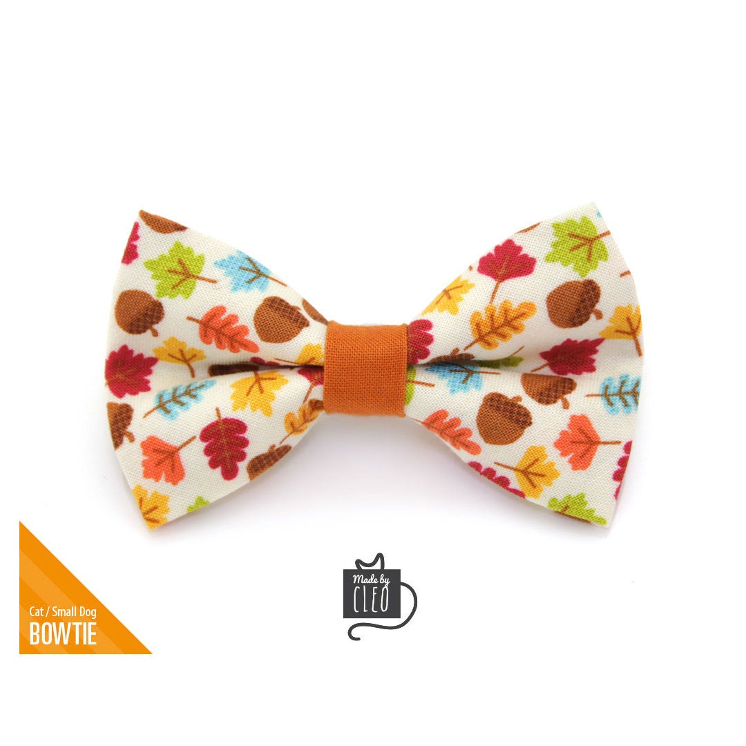 thanksgiving bow tie for dogs