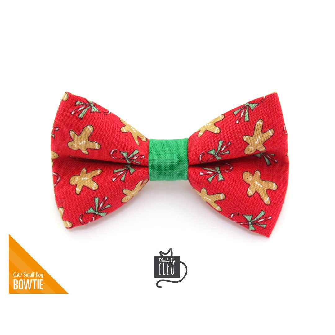 holiday bow ties for dogs