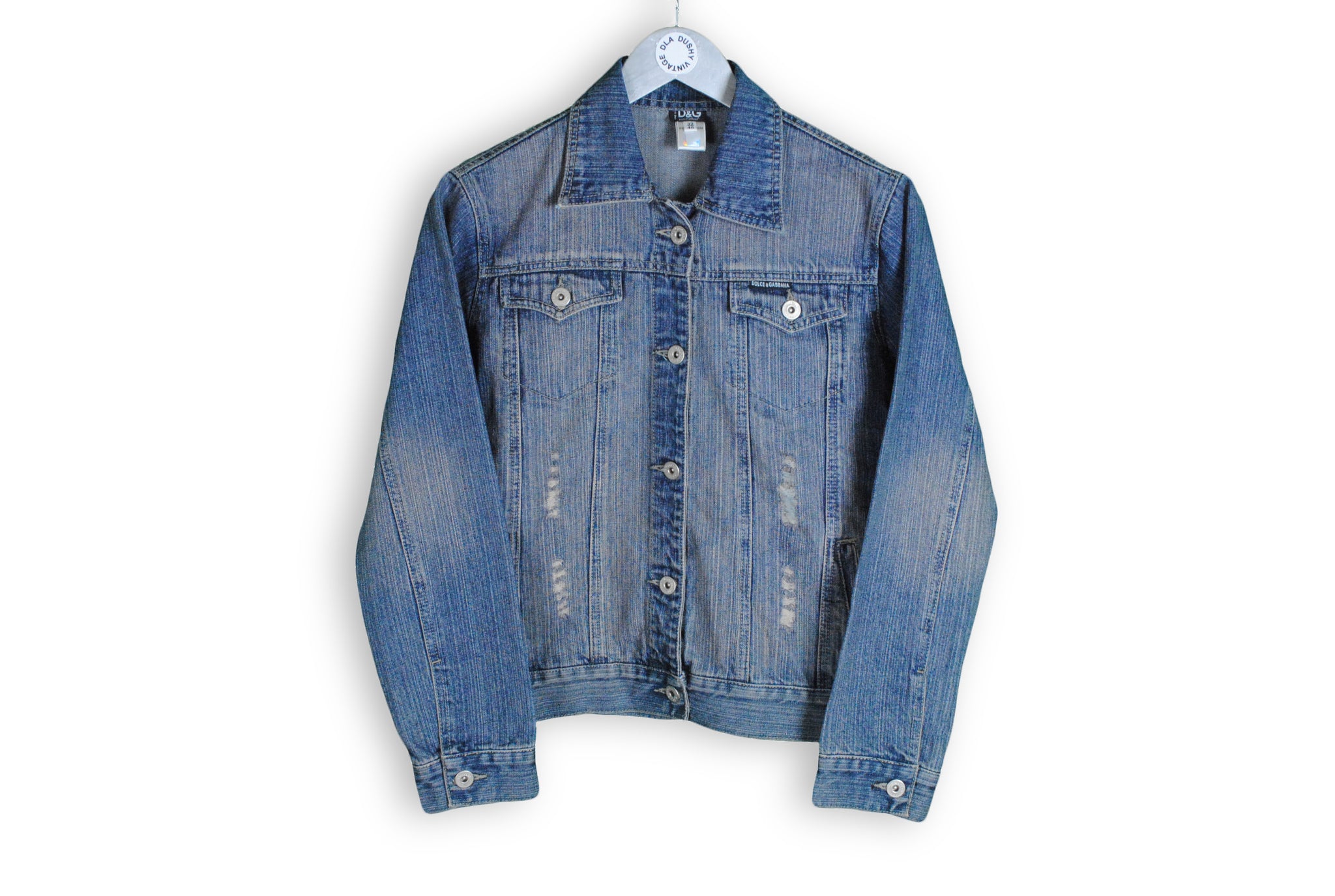 dolce and gabbana denim jacket womens