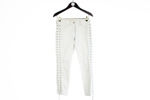 Isabel Marant Etoile White high-waisted jeans - size FR 38 Cotton  ref.1093118 - Joli Closet