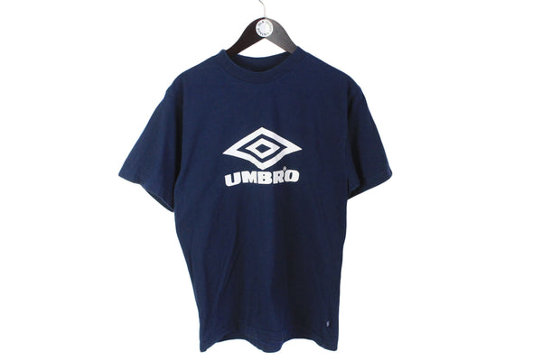 UMBRO TRAINING SHIRT JERSEY BIG LOGO sz 2XL MEN BLACK