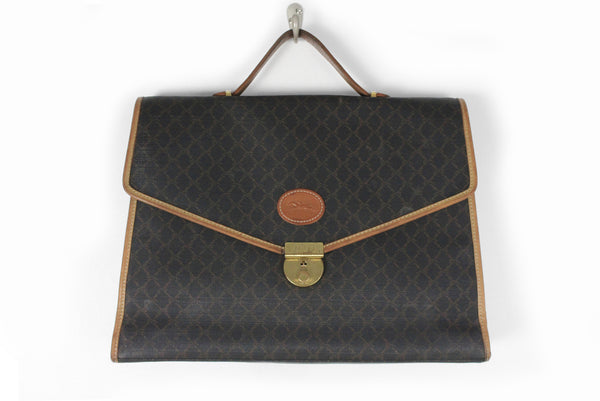 Vintage Longchamp Bag 90's retro style bag made in Paris France wear rare luxury basic bag authentic