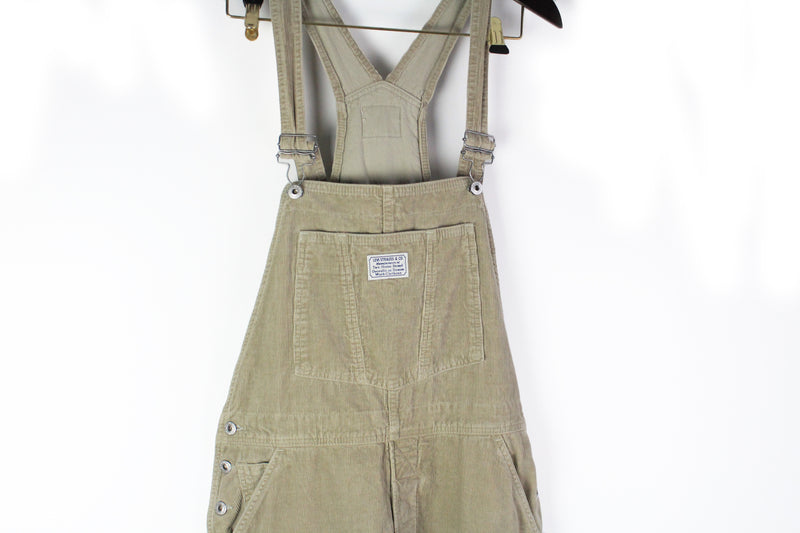 Vintage Levis Corduroy Overalls XLarge – dla dushy