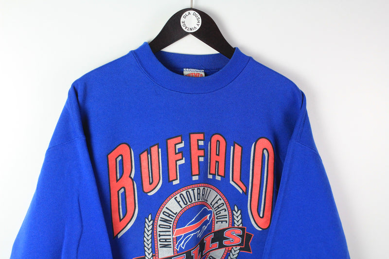 Vintage Buffalo Bills Nutmeg Sweatshirt XLarge – dla dushy