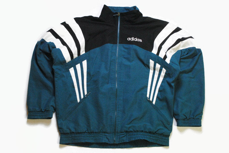 adidas green black jacket