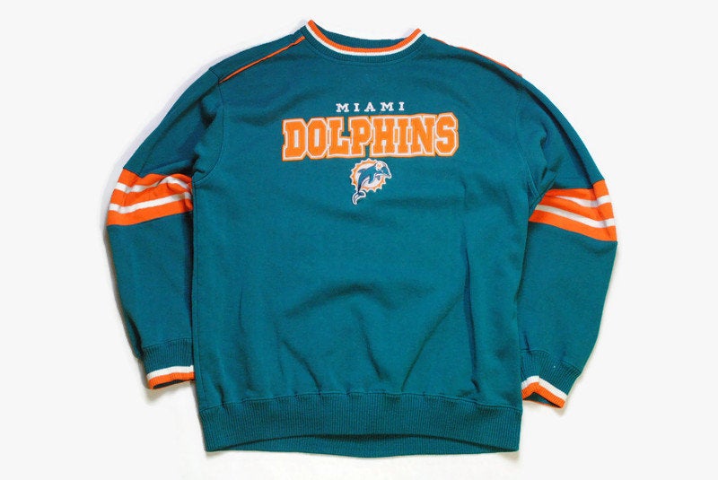 miami dolphins orange sweatshirt