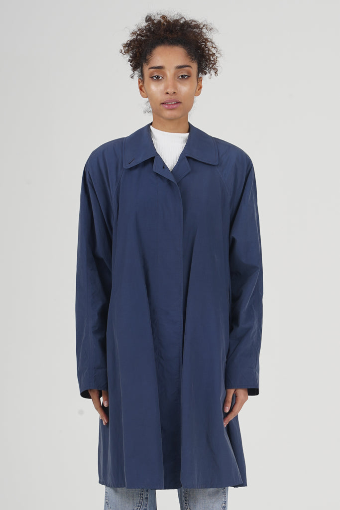 Actualizar 47+ imagen burberry navy blue coat