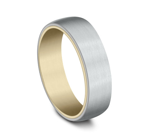 Benchmark Gold Men's Wedding Band