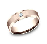 Men's Engagement Ring The Alexander in Rose Gold