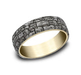 Ammara Stone The Troy in Tantalum and Yellow Gold
