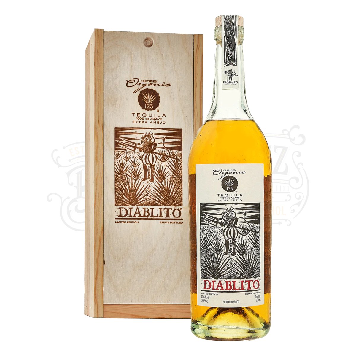 123 Organic Tequila Diablito Extra AÃ±ejo