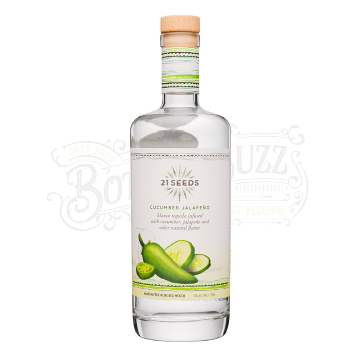 21 Seeds Cucumber JalapeÃ±o Tequila