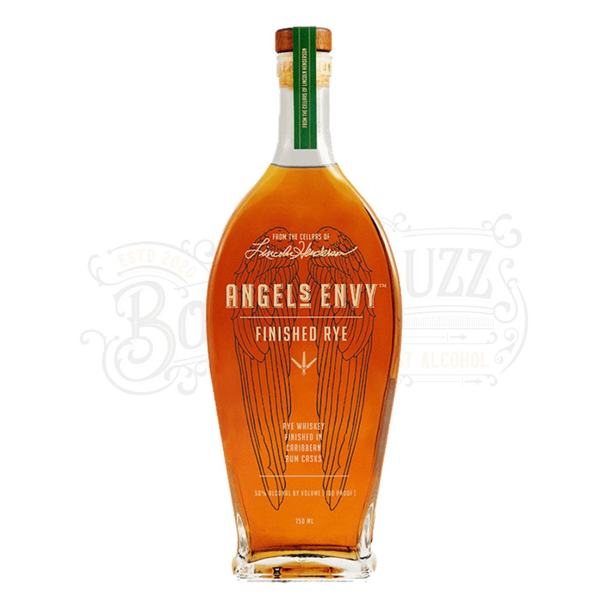 Angel's Envy Rye Whiskey Finished In Caribbean Rum Casks