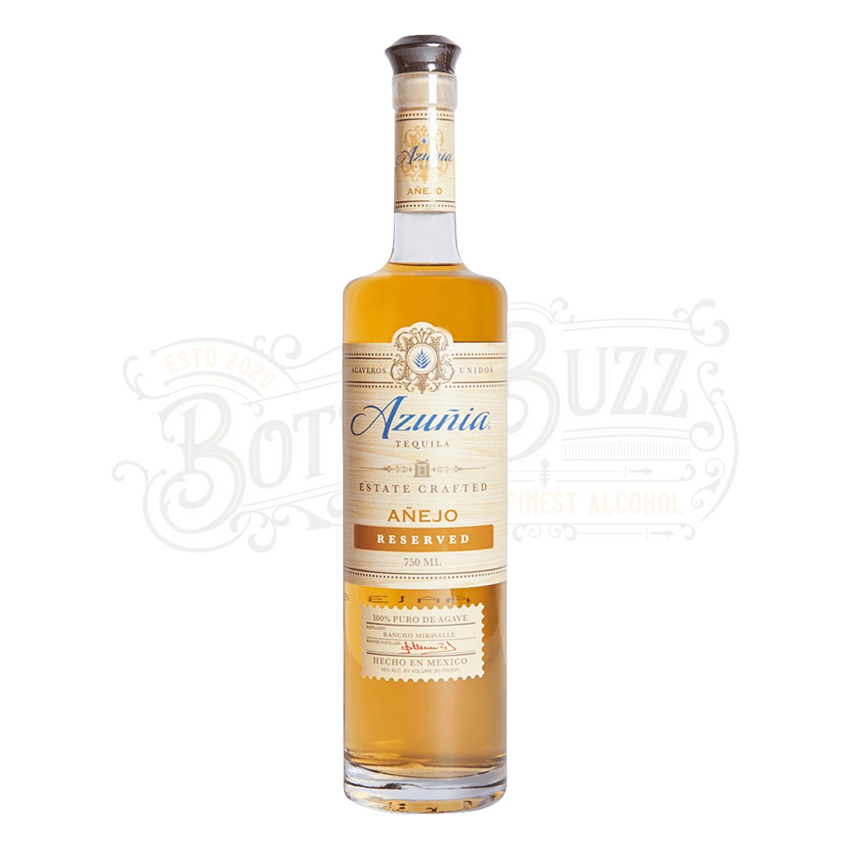 AzuÃ±ia AÃ±ejo Organic Tequila