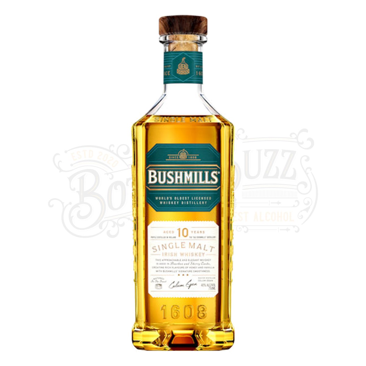 Bushmills 10 Year Single Malt Irish Whiskey