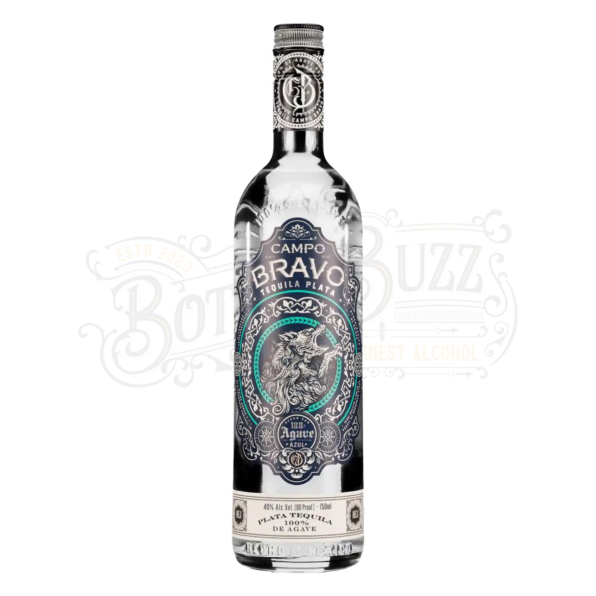 Campo Bravo Plata Tequila