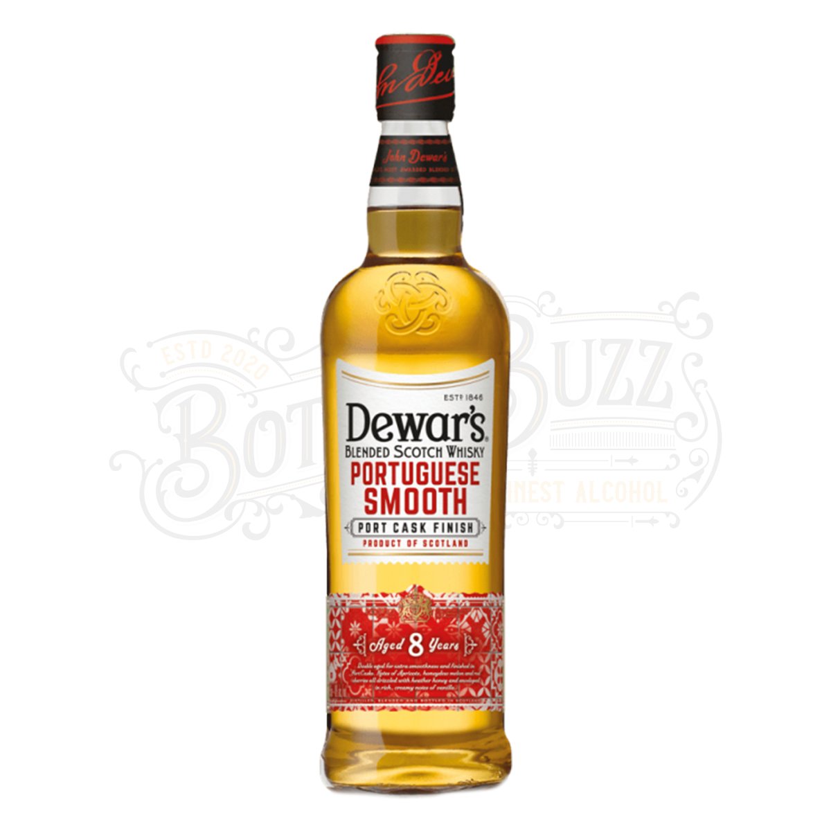 Dewar's Blended Scotch Portuguese Smooth Port Cask Finish 8 Yr