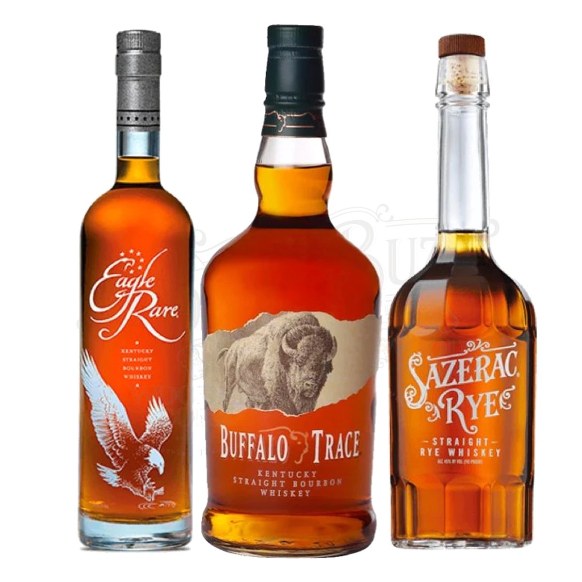 Eagle Rare 10 Year, Buffalo Trace Bourbon & Sazerac Rye Bundle