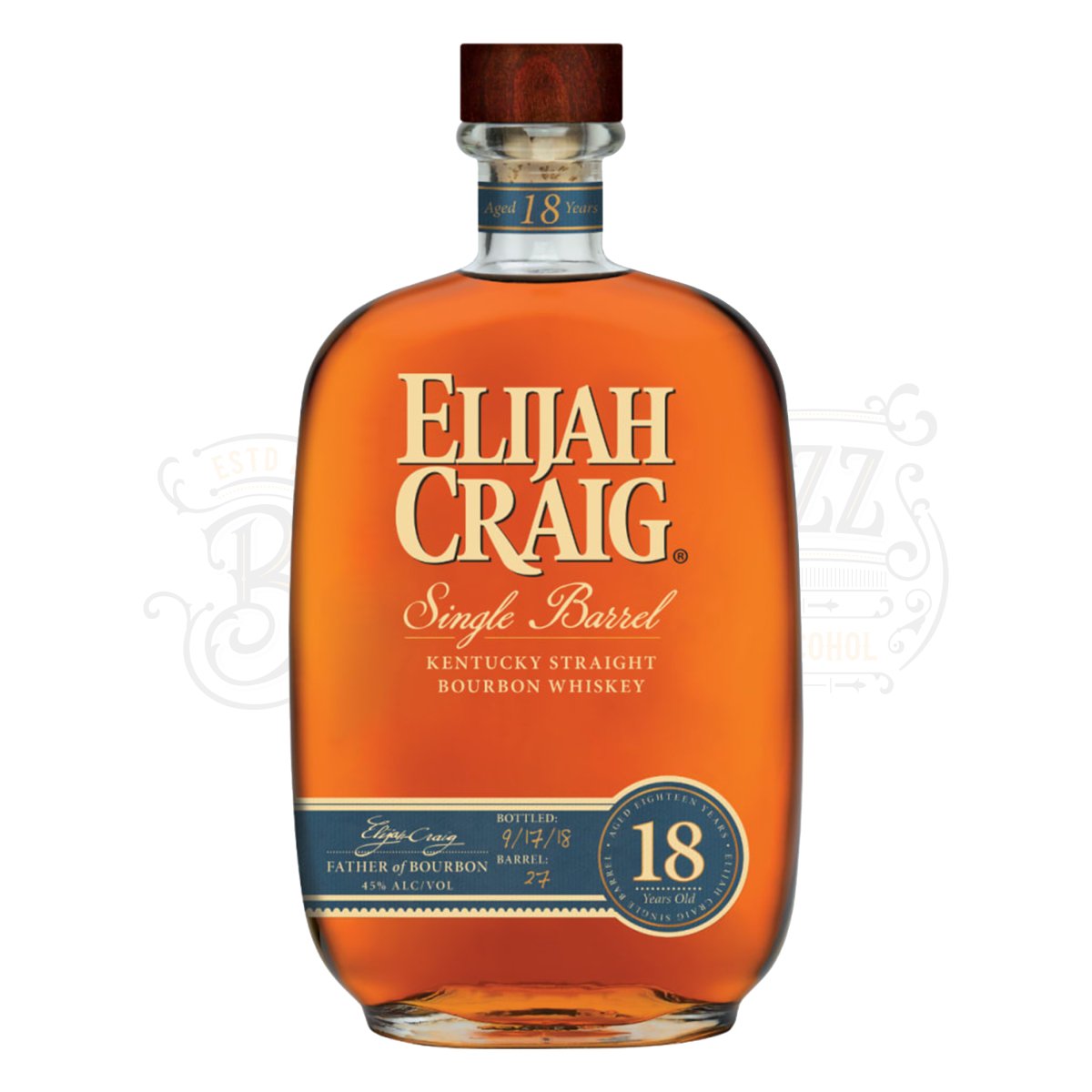 Elijah Craig 18 Year Old Single Barrel Bourbon