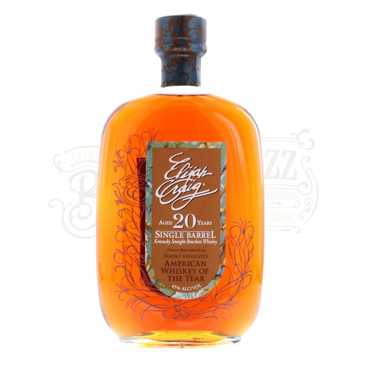 Elijah Craig 20 Year Old Single Barrel Bourbon