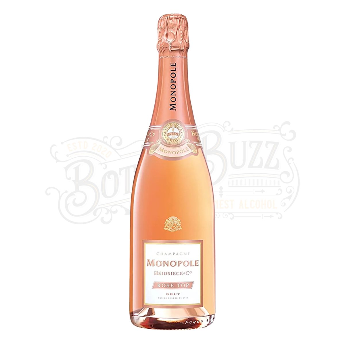 Heidsieck & Co. Monopole Champagne Brut Rose Rose Top