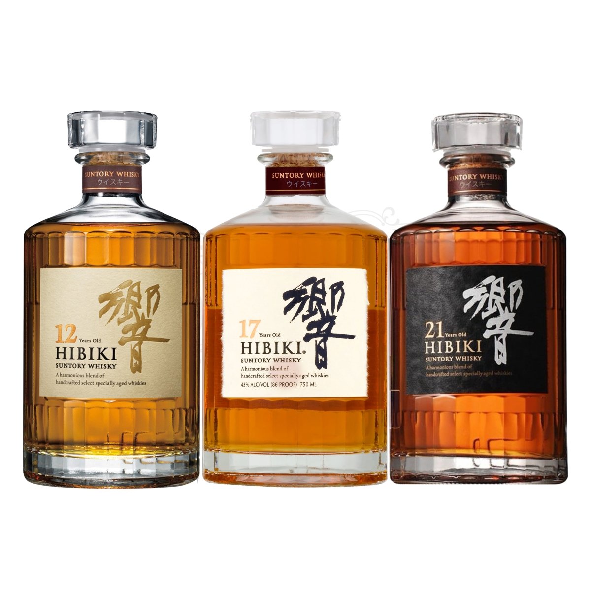 Hibiki Japanese Harmony & Blenders Choice Bundle - BottleBuzz