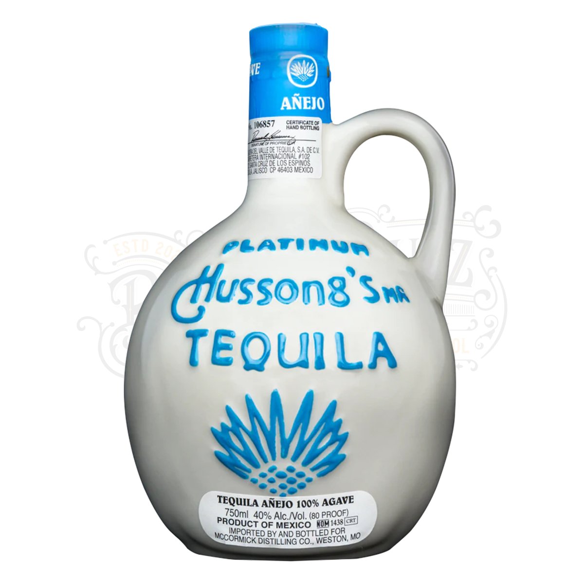 Hussong's Platinum AÃ±ejo Tequila