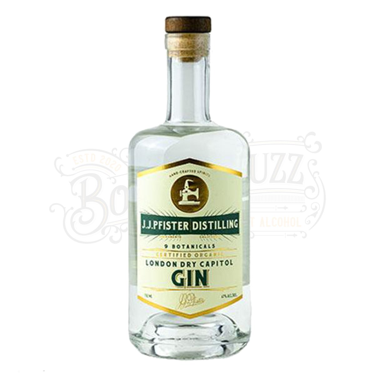 J.J. Pfister Distilling London Dry Capitol Gin