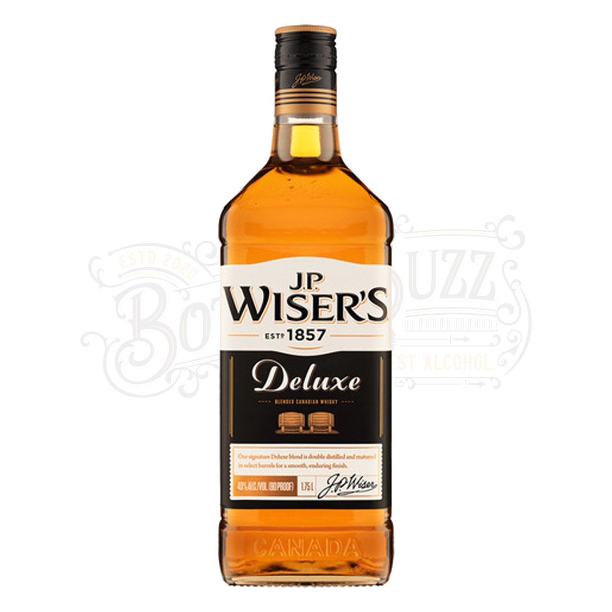 J.P. Wiser's Canadian Whisky Deluxe 10 Yr