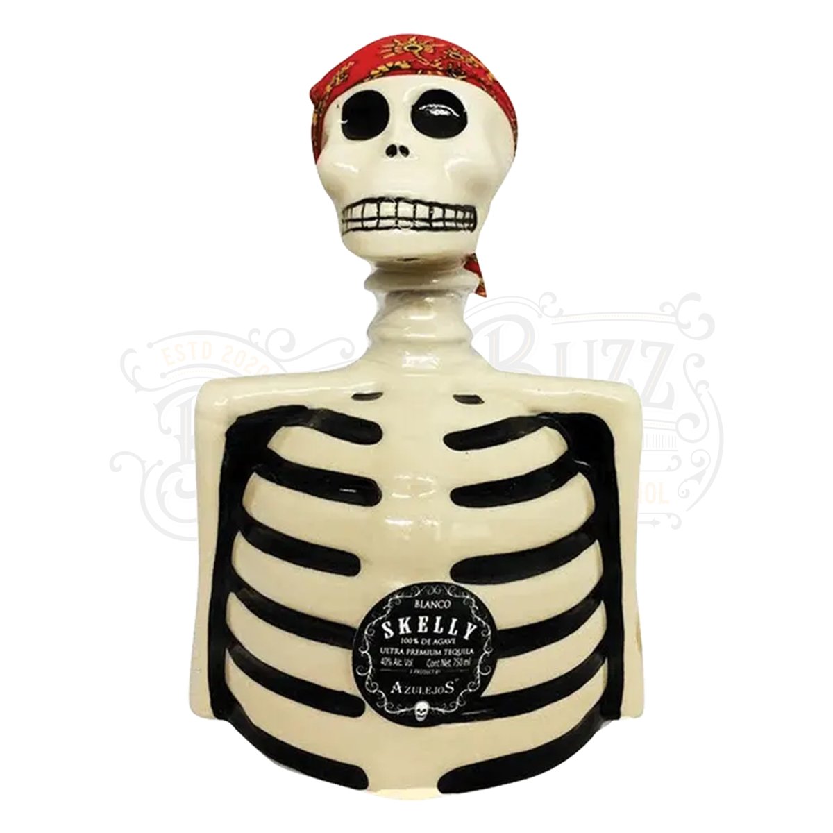 Los Azulejos Skelly Tequila Blanco