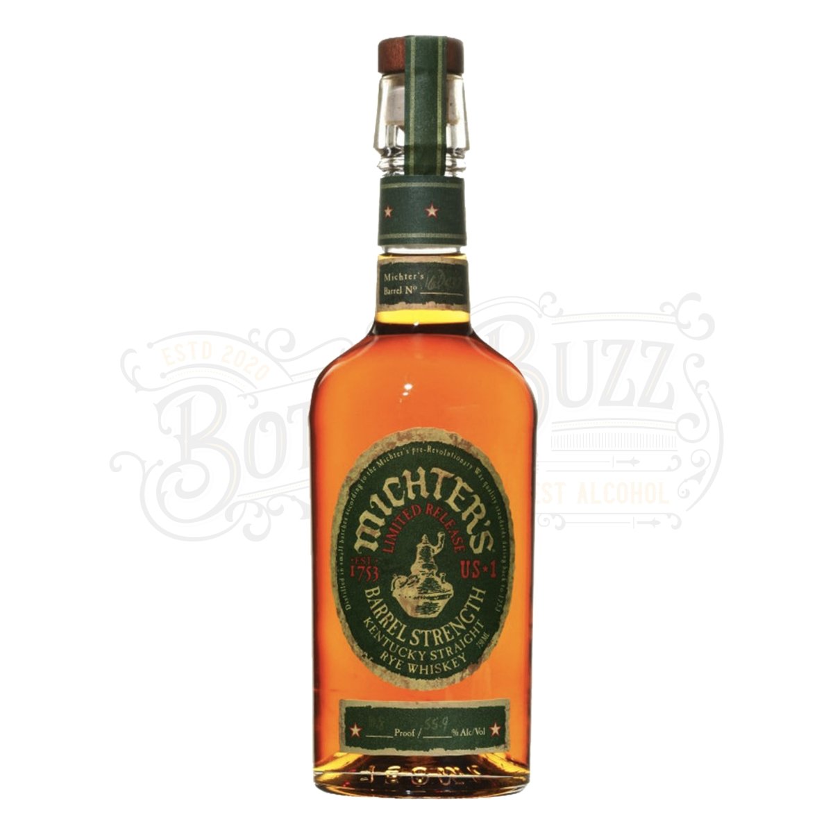 Michter's Barrel Strength Rye Limited Release Bourbon