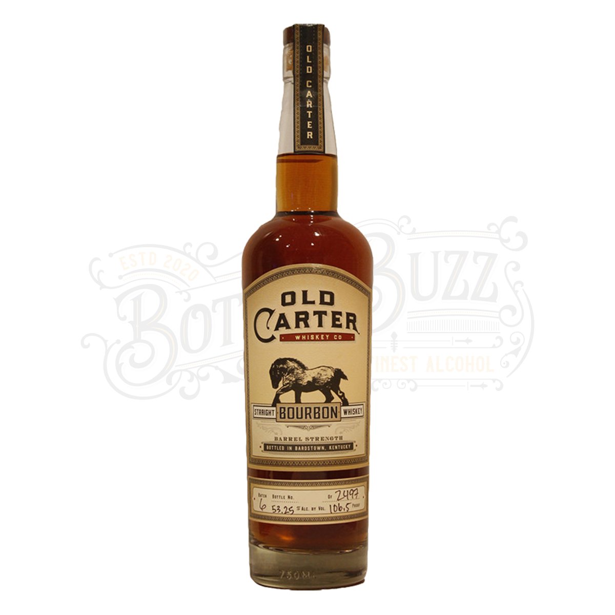 Old Carter Straight American Whiskey Batch No. 6