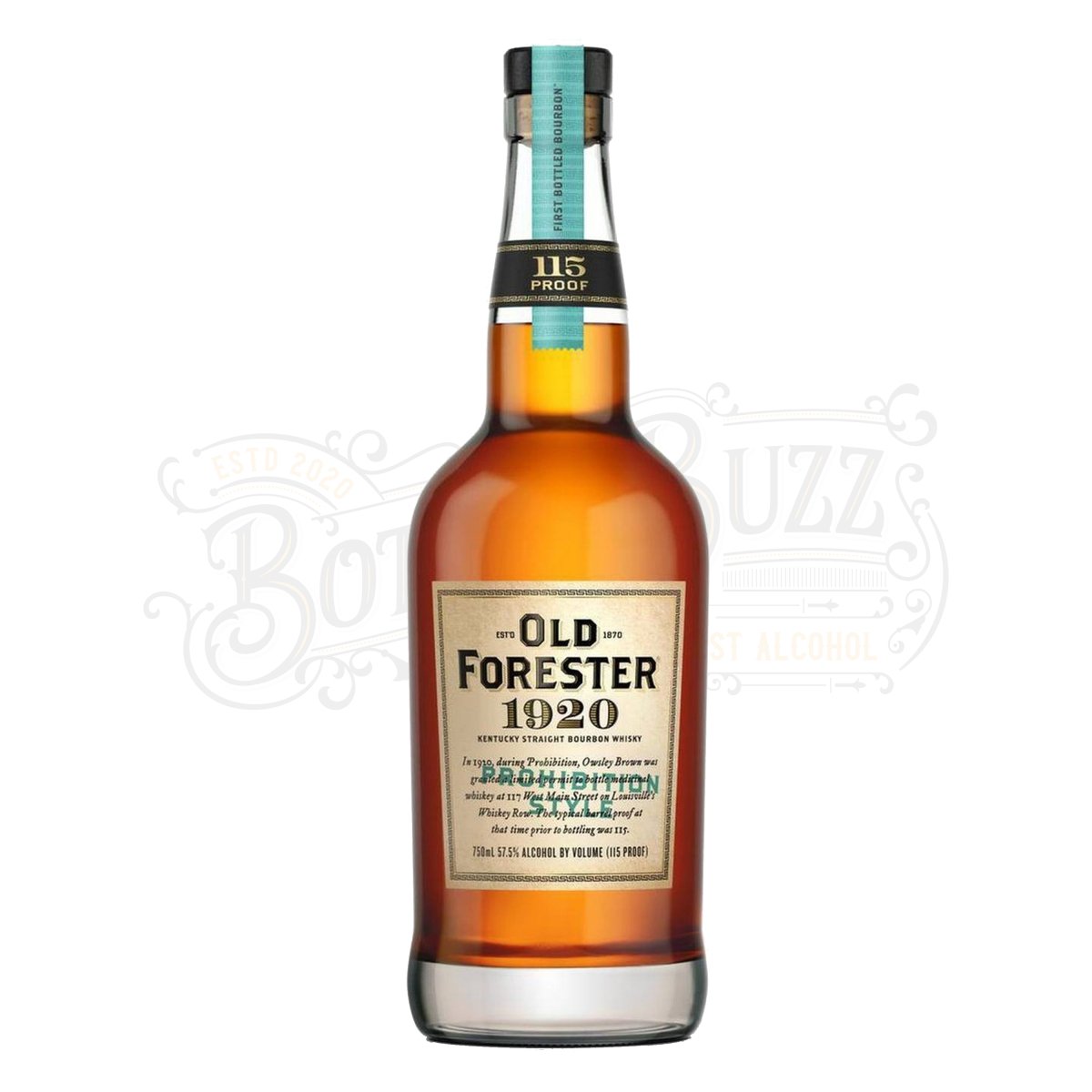 Old Forester 1920 Prohibition Style Kentucky Straight Bourbon Whiskey