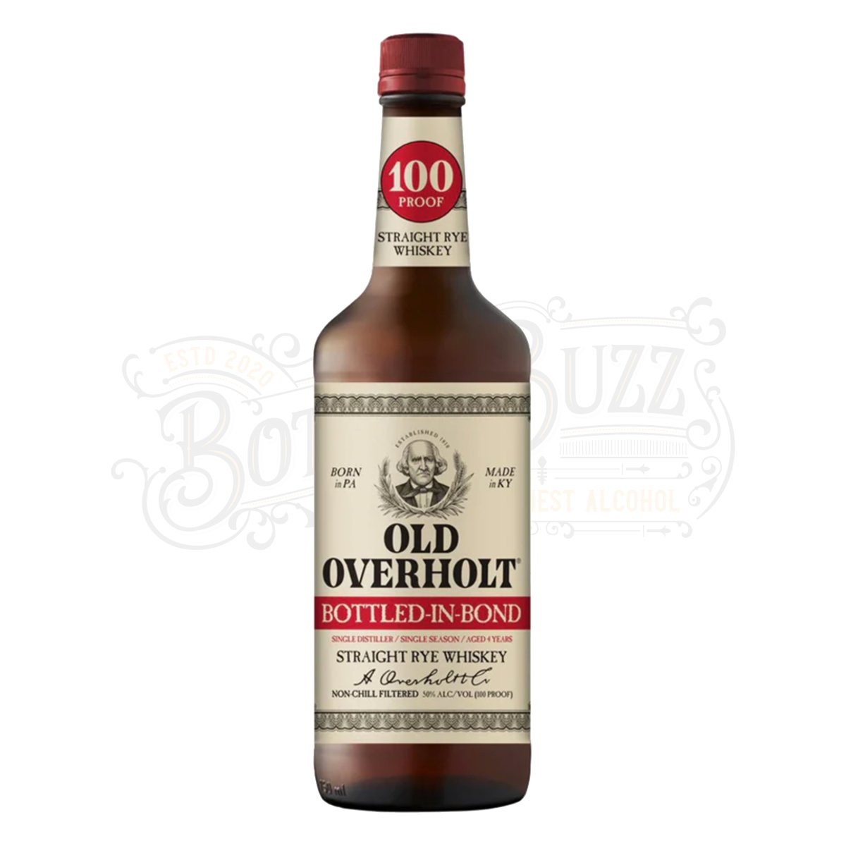 Old Overholt Bonded Rye Whiskey