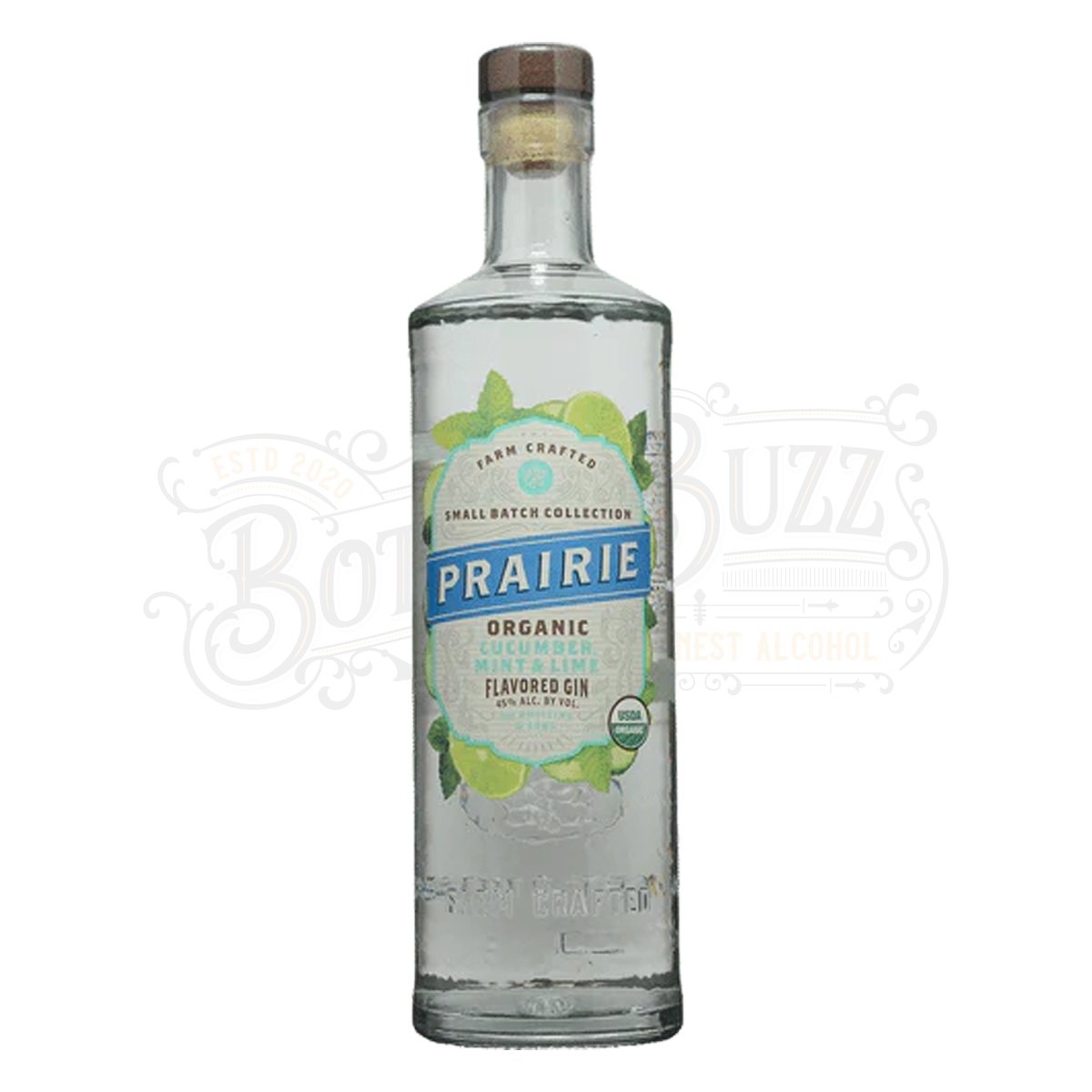 Prairie Cucumber Mint & Lime Flavored Gin Small Batch Collection