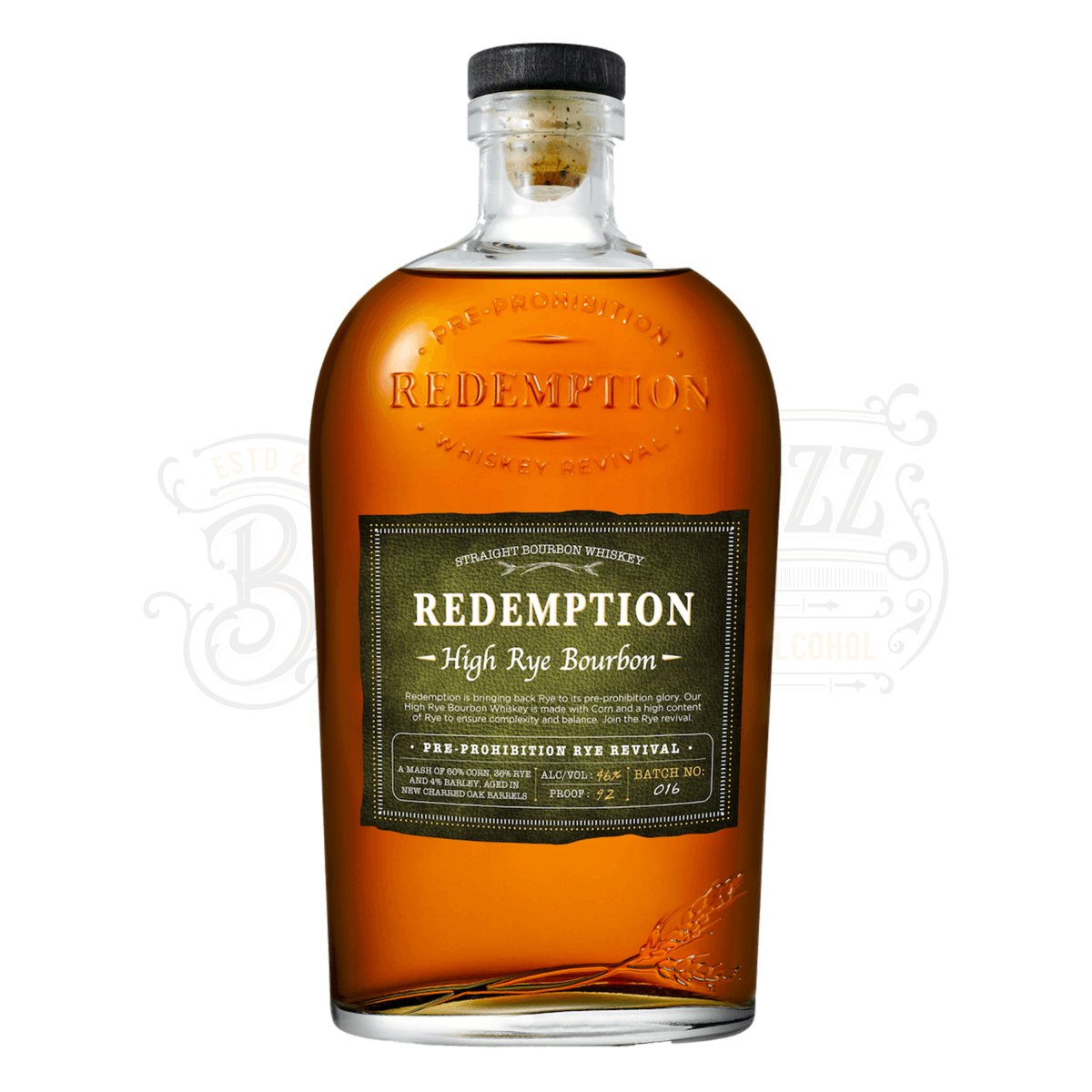 Redemption Straight Bourbon High Rye