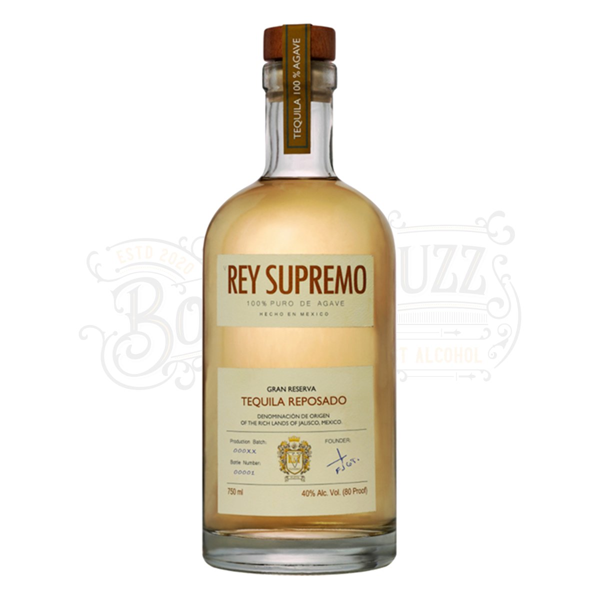 Rey Supremo Tequila Reposado Gran Reserve