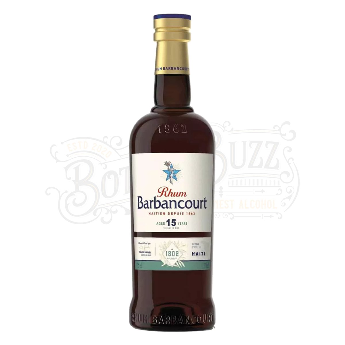 Rhum Barbancourt Aged Rum Estate Reserve 15 Yr