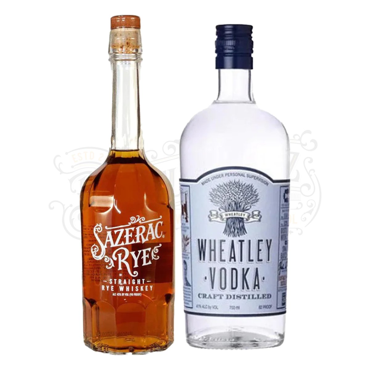 Sazerac Rye & Wheatley Vodka Bundle