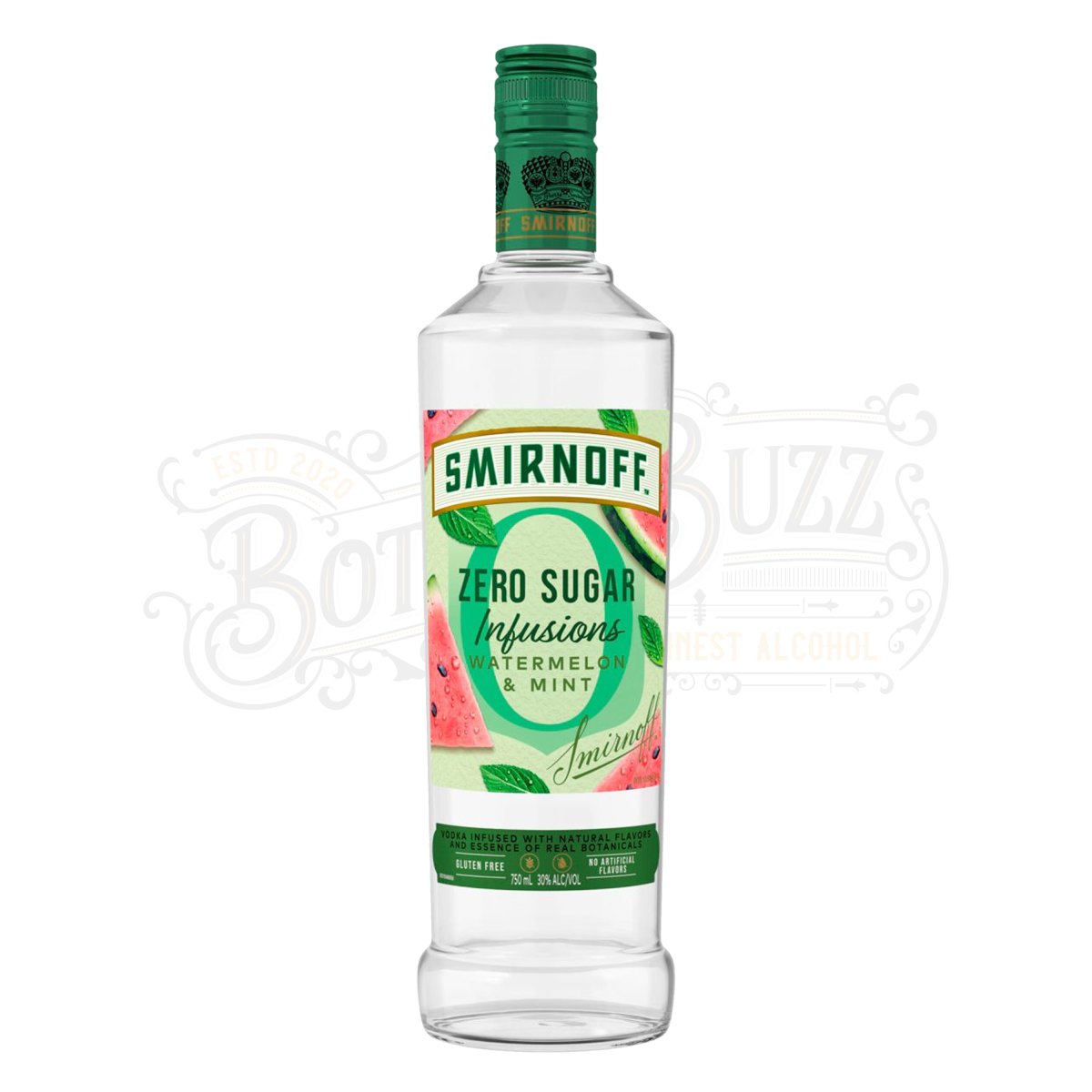 Smirnoff Watermelon & Mint Vodka Zero Sugar Infusions