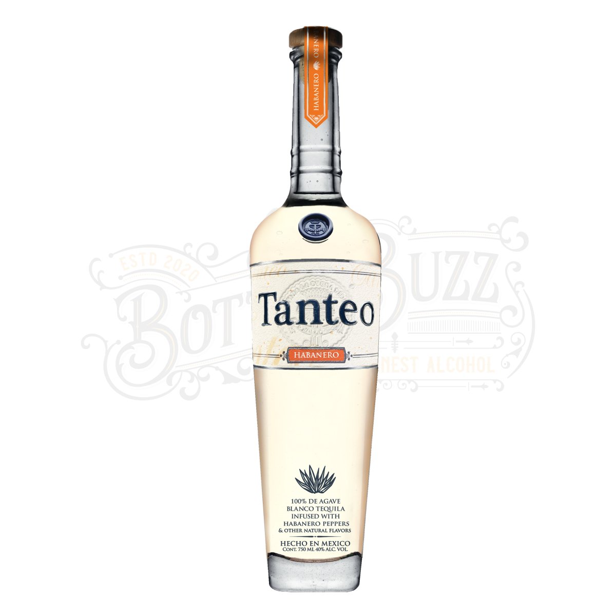 Tanteo Habanero Blanco Tequila