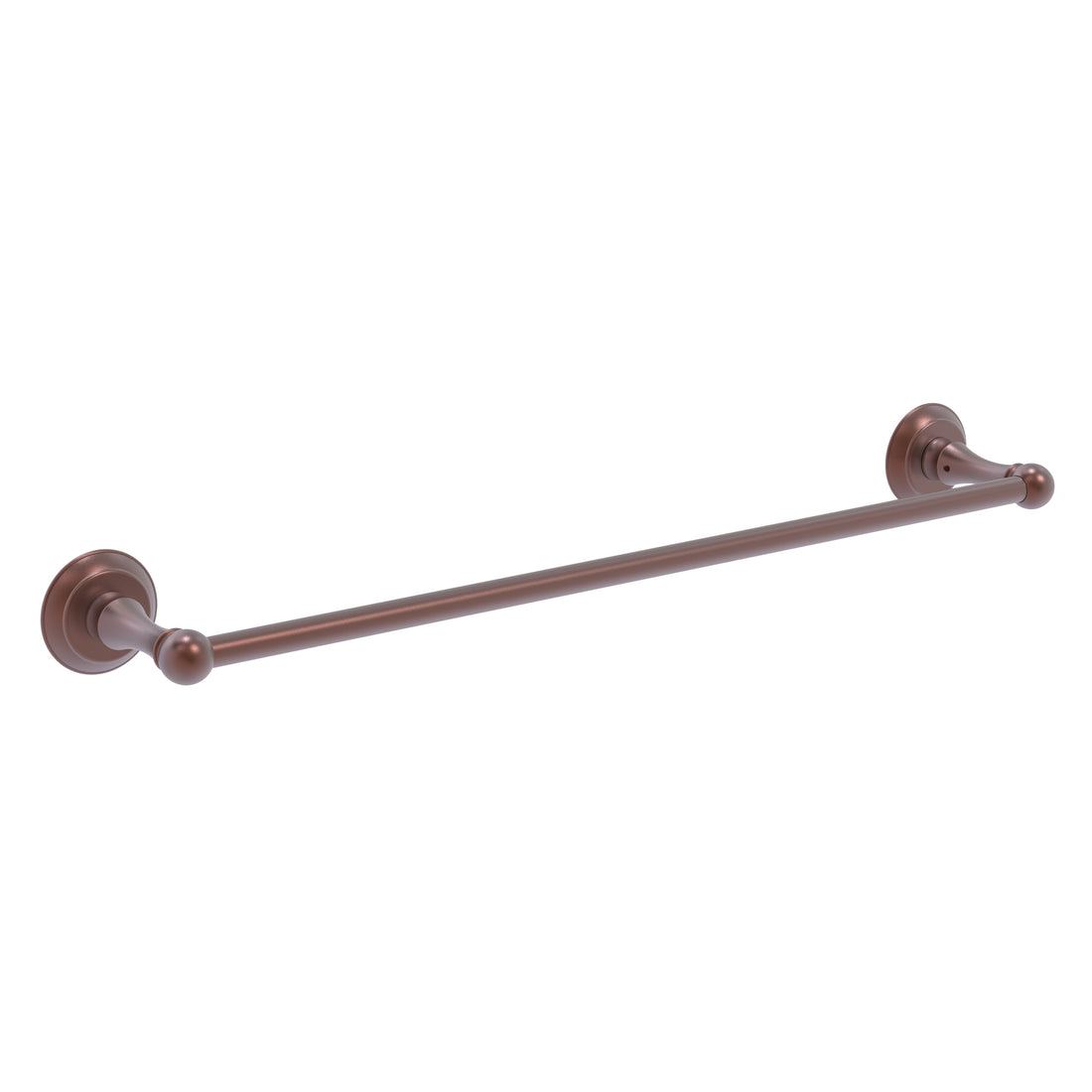 18" Allied Brass single towel bar