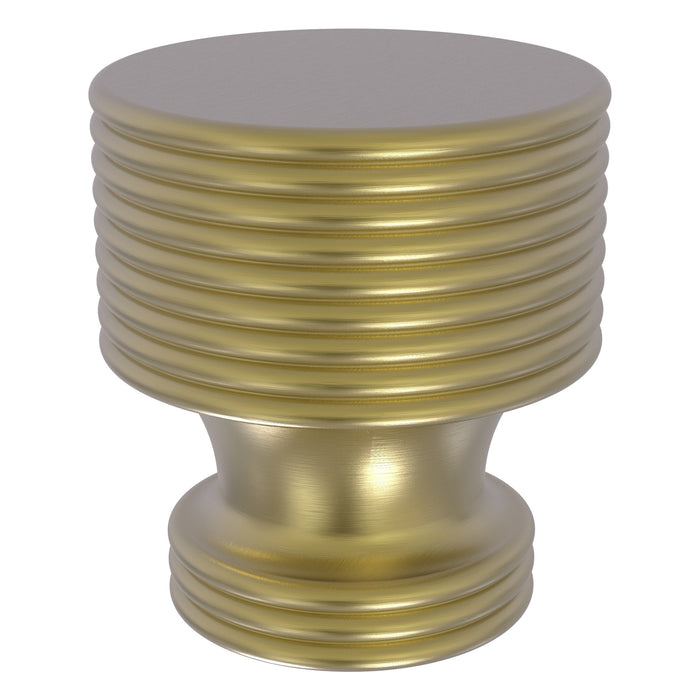 Brass grooved designer cabinet knob
