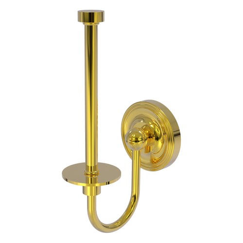 Allied Brass Carolina Polished Nickel Freestanding Single Post Toilet Paper  Holder in the Toilet Paper Holders department at