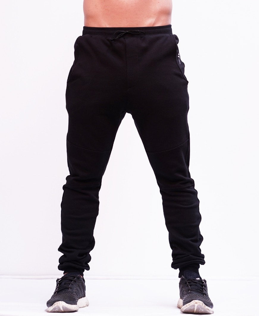 BASIC TRACKPANTS - BLACK | NO TOMORROW CLOTHING